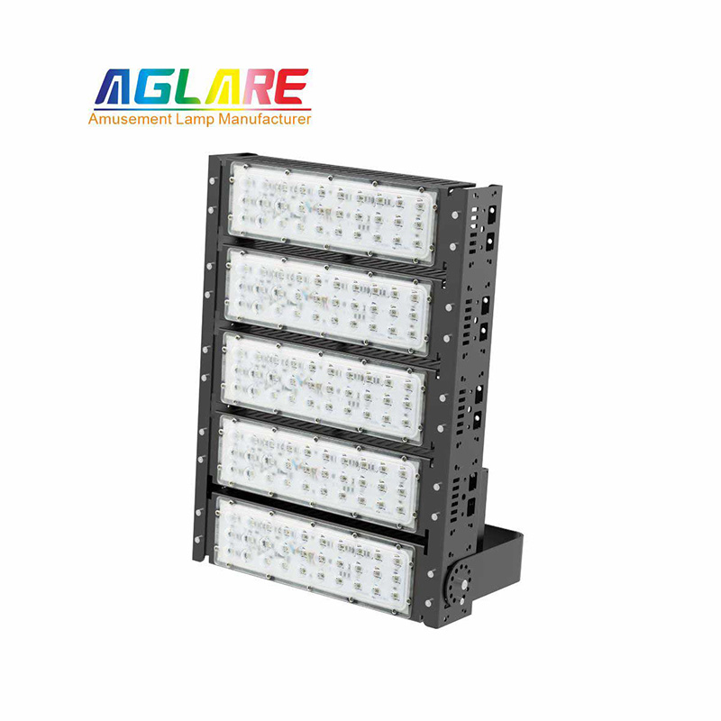 led彩色投光灯 带？250W变色RGB泛光灯游乐园公园景观户表照明