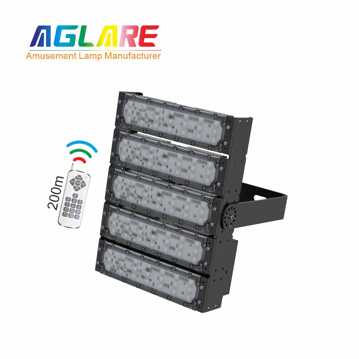 250W LED彩色投光灯RGB景观灯户表射灯带？仄