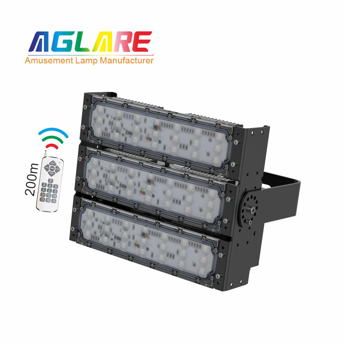 150W LED彩色泛光灯投光灯,变色户表射灯带？仄