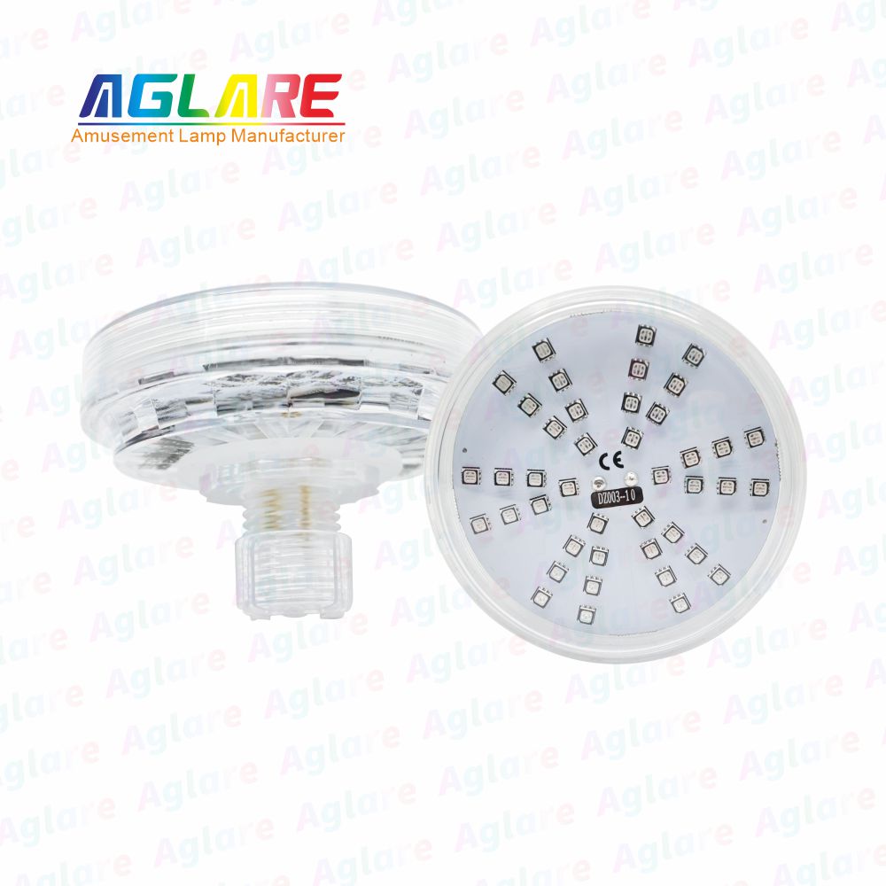 80mm RGB自动LED灯1-16旋转成效的游乐设施- AC24V， 48led